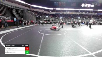 115 lbs Quarterfinal - Kole Davidheiser, Team Renegade vs Emmett Alexander, Thunder Ridge