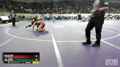 4A-215 lbs Quarterfinal - Eli Soto, Weatherford vs Kyle Rye, Fort Gibson