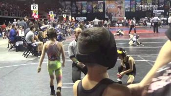 49 lbs Consolation - Isaiah Baca, New Mexico Bad Boyz vs Hunter Sanders, Espanola Junior Wrestling