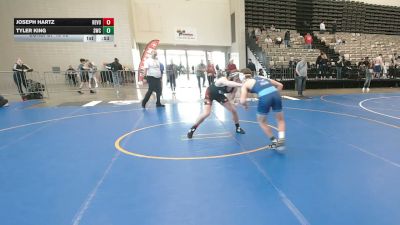 154-H lbs Consi Of 16 #2 - Joseph Hartz, Revolution Wrestling Club vs Tyler King, Seagull Wrestling Club