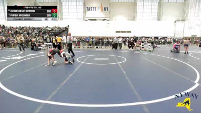 86 lbs Champ. Round 1 - Piper Mosher, Saratoga Youth Wrestling vs Genevieve Semko, BH-BL Youth Wrestling