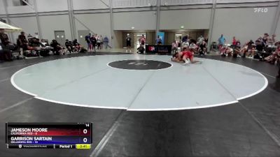 144 lbs Round 1 (8 Team) - Jameson Moore, California Red vs Garrison Sartain, Oklahoma Red