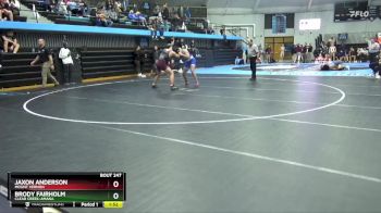 JV-36 lbs Round 3 - Brody Fairholm, Clear Creek-Amana vs Jaxon Anderson, Mount Vernon