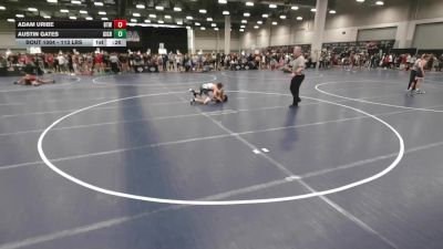 113 lbs Cons. Sub-rd Of 64 - Adam Uribe, Best Trained Wrestling vs Austin Gates, GI Grapplers