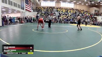 138 lbs Cons. Round 3 - Rylee Brown, NORTON vs Ellijah Wadas, CUYAHOGA FALLS