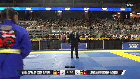 Jeweliana Brooklyn Jackson vs Maria Clara Da Costa Oliveira 2025 Pan Kids Jiu-Jitsu IBJJF Championship