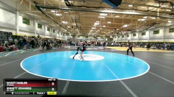 140 lbs Quarterfinal - Wyatt Marler, Sturgis vs Emmett Edwards, Lil Cavs