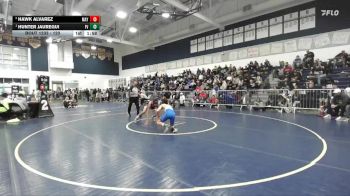 120 lbs Semifinal - Hunter Jauregui, Fountain Valley vs Hawk Alvarez, Mayfair