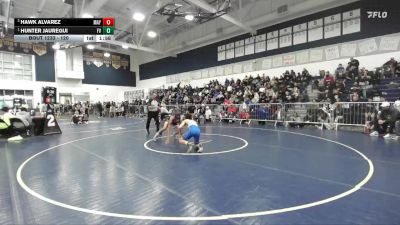 120 lbs Semifinal - Hunter Jauregui, Fountain Valley vs Hawk Alvarez, Mayfair