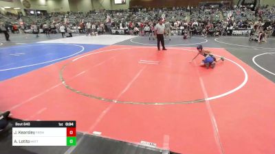 69 lbs Consi Of 8 #1 - Jc Kearsley, Fremont Wrestling - Utah vs Adam Lotito, MatTime