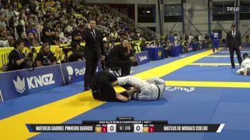 Mateus De Moraes Coelho vs Matheus Gabriel Pinheiro Barros 2026 World Jiu-Jitsu IBJJF Championship