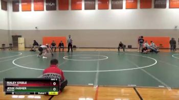 132 lbs Champ. Round 1 - Jesse Farmer, Norton vs Rialey Steele, Manchester