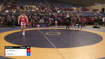 130 lbs Cons. Semi - Aden Attao, Beaver Dam Wrestling Regional Training Center vs West Cathcart, New York Athletic Club