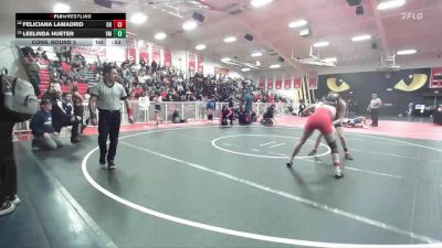 125 lbs Cons. Round 3 - Feliciana Lamadrid, Oak Hills vs Leelinda Hueter, Vista Murrieta