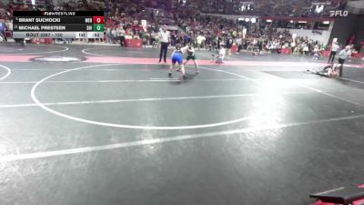 120 lbs Champ. Round 2 - Brant Suchocki, Merrill vs Michael Presteen, Shiocton