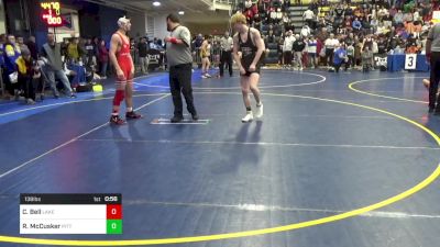 138 lbs Consy 4 - Colton Bell, Lake Highland Prep vs Ryan McCusker, Pitt Bull W.C.