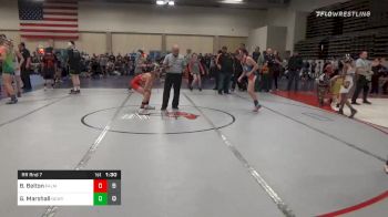 81 lbs Prelims - Brayden Belton, Palmetto vs Gunner Marshall, NC WAY MS