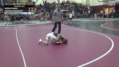 SPW-9 lbs 1st Place Match - Mason Thomas, DC Elite vs Brecken Haskenhoff, Hammerin Hawks