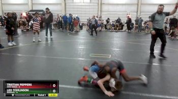 60 lbs Round 3 (6 Team) - Tristian Peppers, Ohio Heros vs Leo Tomlinson, BadBass