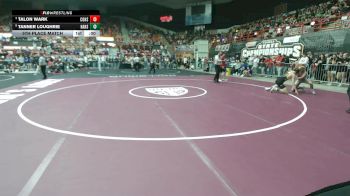 132 lbs 5th Place Match - Talon Wark, Colby HS vs Tanner Loughrie, Haven HS