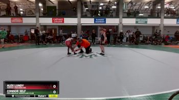 57-62 lbs Round 2 - Connor Self, Collinsville Wrestling Club vs Alex Lundy, Harvey Twisters WC