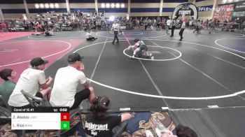 109 lbs Consi Of 16 #1 - Zeth Abalos, LAWC/Chaminade vs Luca Rios, Boneyard Wr Ac