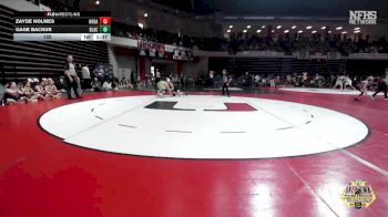 132 lbs Quarterfinals (8 Team) - Gage Backus, BLACKWELL vs Zayde Holmes, HOBART