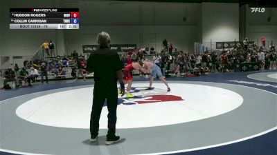 79 lbs Champ. Round 4 - Hudson Rogers, Brunson UVRTC vs Collin Carrigan, Tar Heel Wrestling Club
