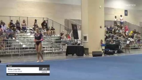 Nina Laurito - Floor, Pearland Elite #249 - 2021 USA Gymnastics Development Program National Championships