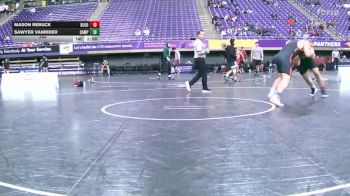 285 lbs Finals (2 Team) - Mason Rebuck, Bloomsburg vs Sawyer VanRider, Campbell