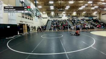 120 lbs Quarterfinal - Evan Zorn, Springtown vs Noah Jagielski, Wylie