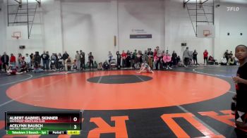 83 lbs Cons. Round 3 - Acelynn Bausch, Oak Hill Wrestling Club vs Albert Gabriel Skinner, Southport Wrestling Club
