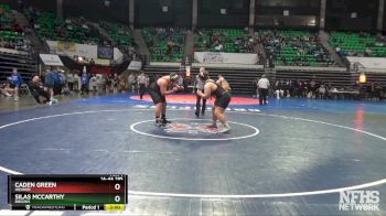 1A-4A 285 Quarterfinal - Silas Mccarthy, Brooks vs Caden Green, Weaver