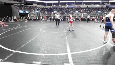 92 lbs Consi Of 8 #1 - Camdon Hendrickson, Hawks WC (Lincoln) vs Beckett Johansen, St. Paul Youth