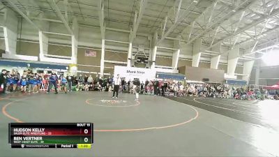 135 lbs Quarters & Wb (16 Team) - Hudson Kelly, Salem Elite Wrestling vs Ben Vertner, West Coast Elite