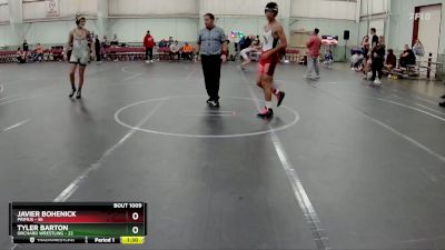 140-147 lbs Semifinal - Tyler Barton, Orchard Wrestling vs Javier Bohenick, Primus