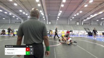 106 lbs 3rd Place - Luke Willochell, Quest School Of Wrestling vs Ty Kapusta, Young Guns Black