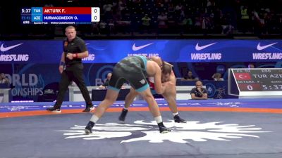 92 kg 1/4 Final - Feyzullah Akturk, Turkey vs Osman Nurmagomedov, Azerbaijan