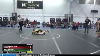 60 lbs Round 5 (8 Team) - Colton Cortese, Triumph vs Joey Brooks, Armory Athletics