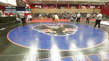 285 lbs Cons. Semi - Homan Sadiq, Castro Valley vs George Tyus, Antioch Senior