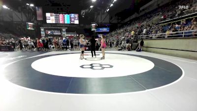 190 lbs Cons. Sub-rd Of 16 - Madison Huntsucker, MO vs KyLee Lindsley, MT