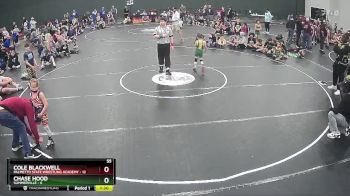 55 lbs Semis (4 Team) - Chase Hood, Summerville vs Cole Blackwell, Palmetto State Wrestling Academy
