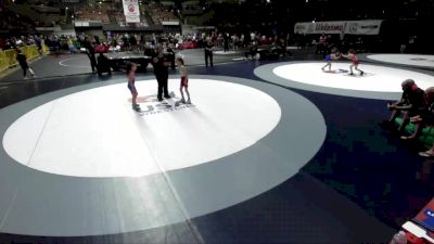 62 lbs 5th Place Match - Ellesia Chagoya, So Cal Hammers Wrestling vs Nixxyn Simpson, Tracy Wrestling Club