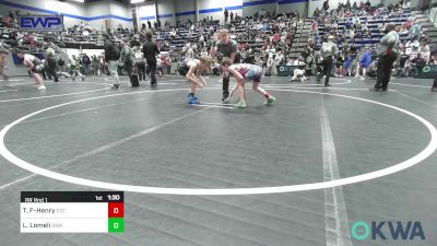 76 lbs Rr Rnd 1 - Ted Fuggett-Henry, Comanche Takedown Club vs Lukas Lomeli, Shelton Wrestling Academy