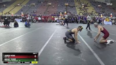 184 lbs Finals (2 Team) - Jared Voss, Coe vs Brody Duke, Concordia-Moorhead