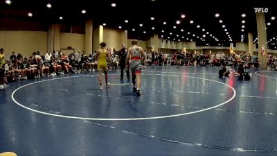 120 lbs Quarters & 3rd Wb (32 Team) - Luke Mealer, Team Mat Clash vs James Polizos, North Shelby Regulators Red