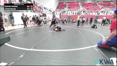 70 lbs Consolation - Hunter Thomas, Smith Wrestling Academy vs Ayson Miller, Standfast