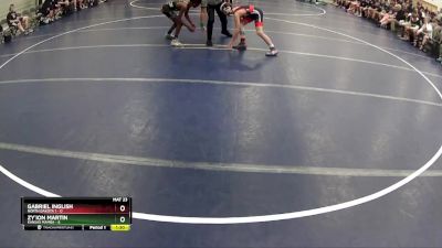 80 lbs Round 1 (6 Team) - Zy`ion Martin, Kansas Mamba vs Gabriel Inglish, North Dakota 1