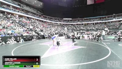 150-5A Cons. Round 3 - Jude Miller, Fort Collins vs Griffen Langer, Mountain Vista