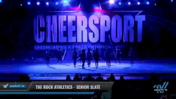 The Rock Athletics - Senior Slate [2021 L4 Senior - D2 - Small - A Day 1] 2021 CHEERSPORT National Cheerleading Championship